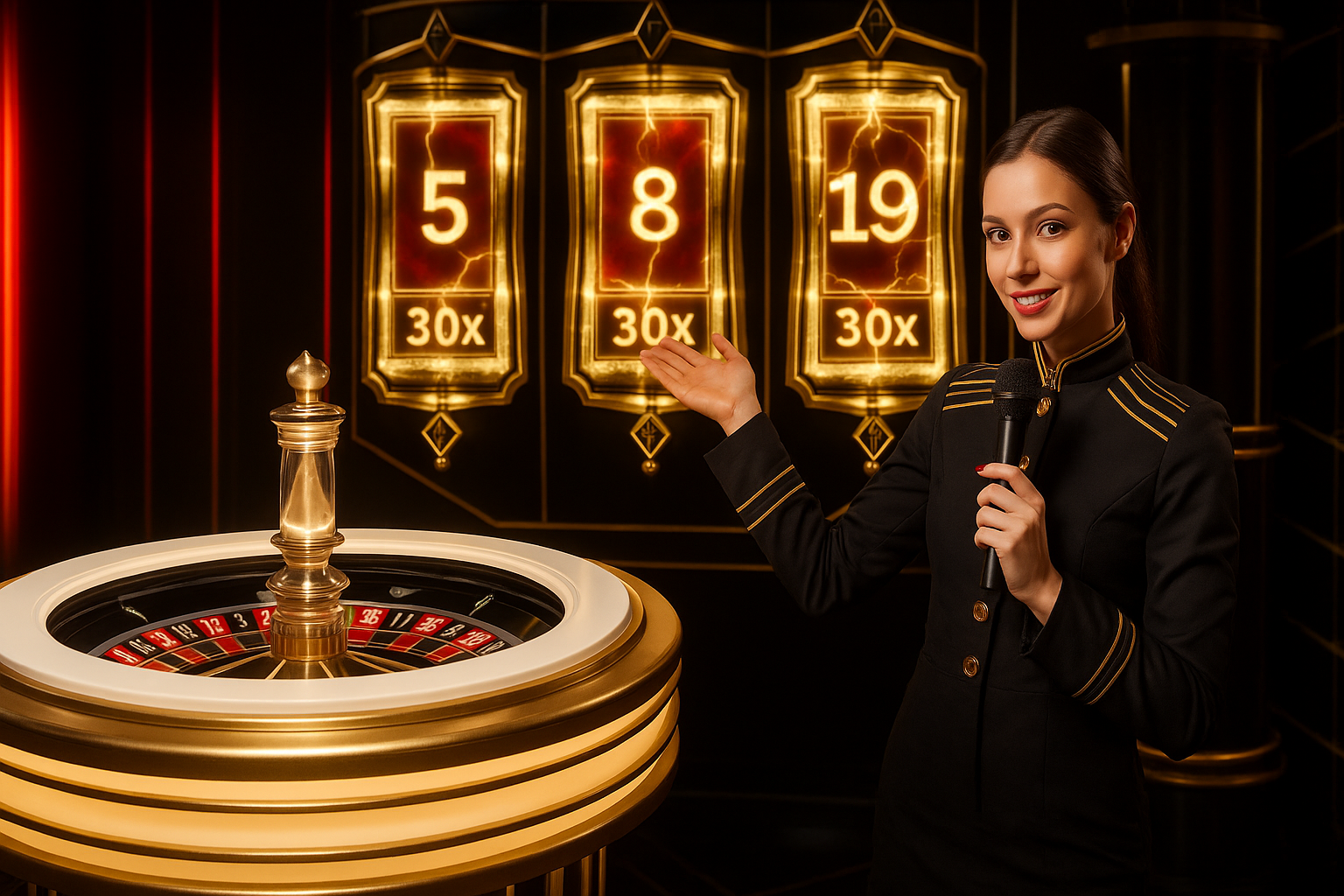 Découvrez la Lightning Roulette et vivez l'excitation du jeu en direct !